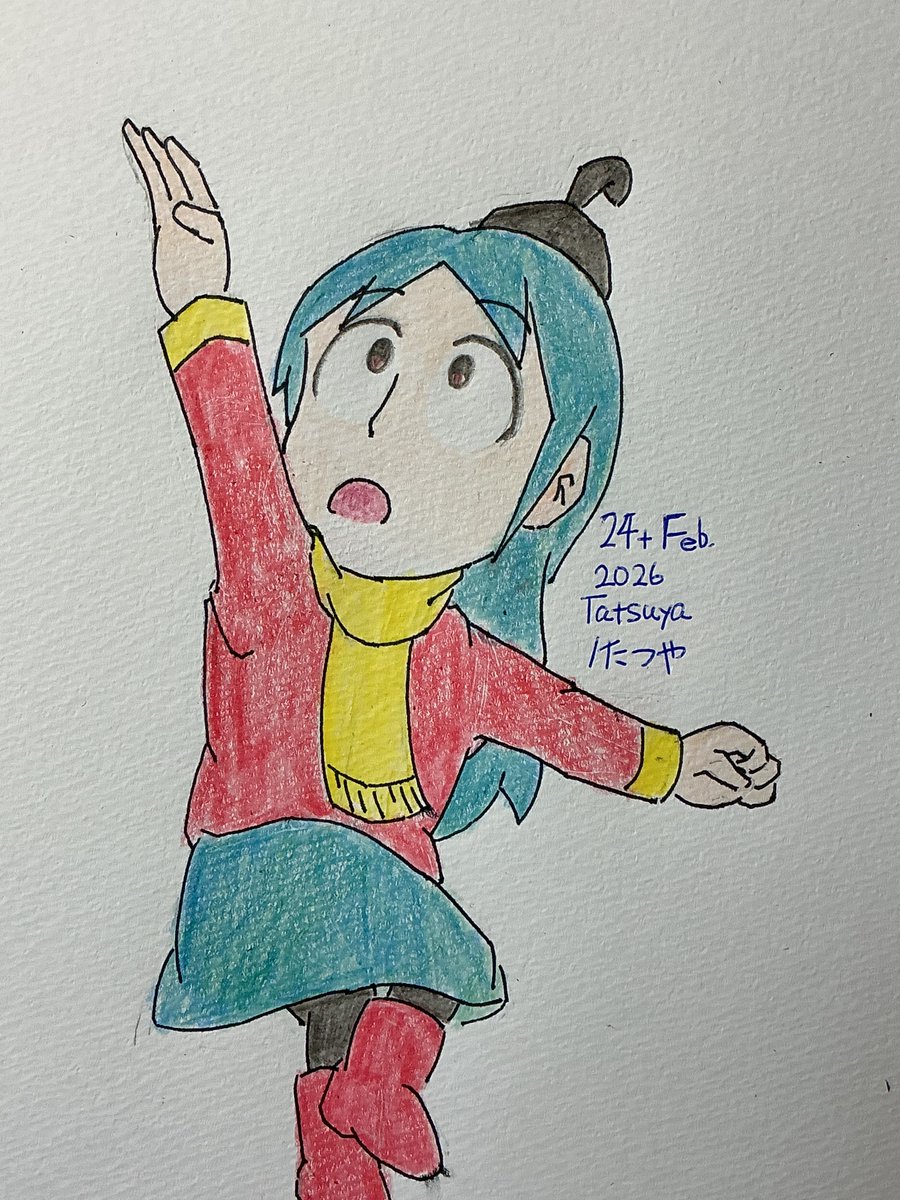 Illustration / #Drawing / #イラスト of Hilda ( Hilda the Series / ヒルダの冒険)
Upwards