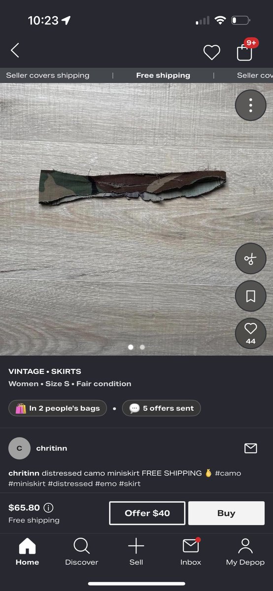 itybityminnie's tweet photo. I fucking hate these depop bitches man https://t.co/gj4hve0yFe