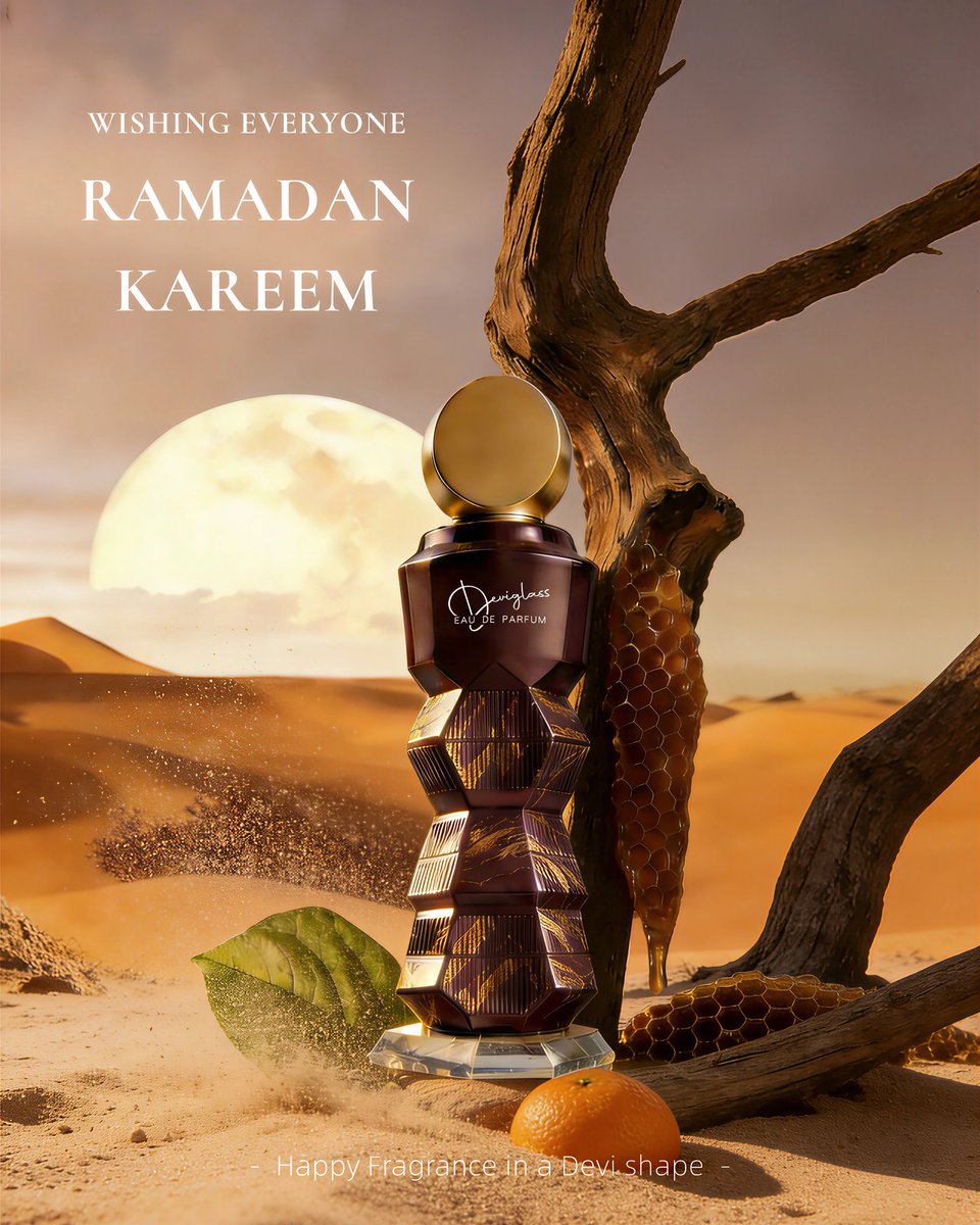 BottleDevi's tweet photo. This Ramadan, warm your soul under the golden moon—radiant, yet touched with mystery. https://t.co/LeumiNAr6H