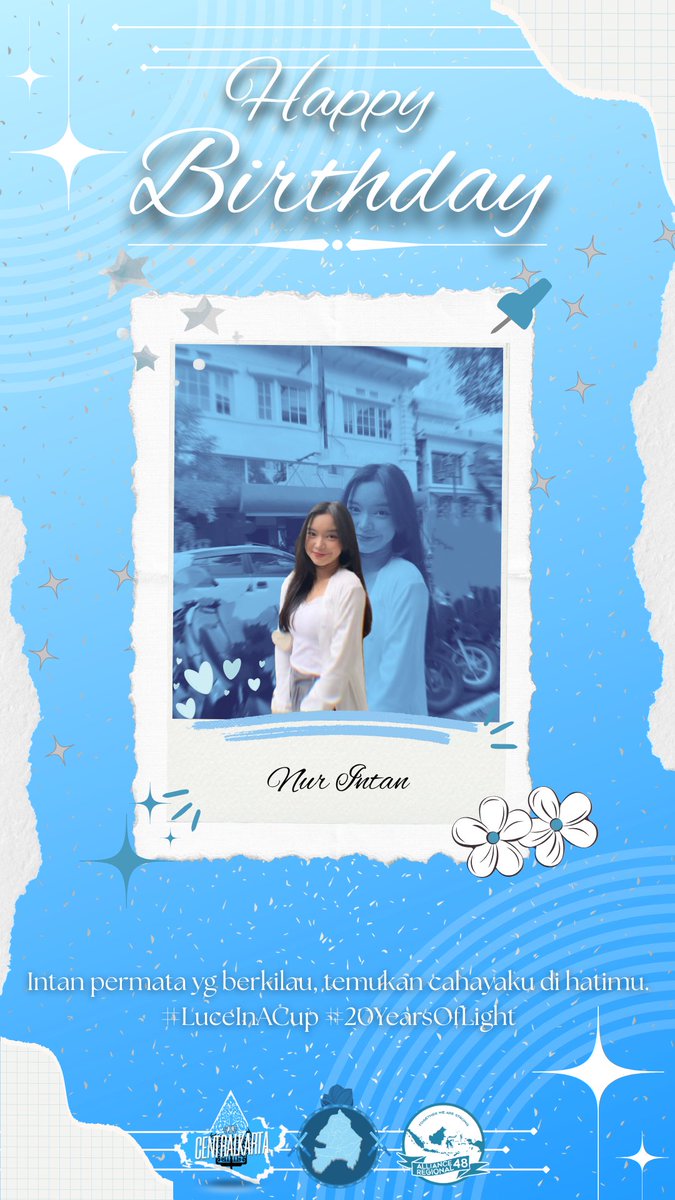 Haiii <a href="/N_IntanJKT48/">Nur Intan</a> 
Selamat ulang tahunnya yaaa
Ciyeee yang makin dewasa 🤩