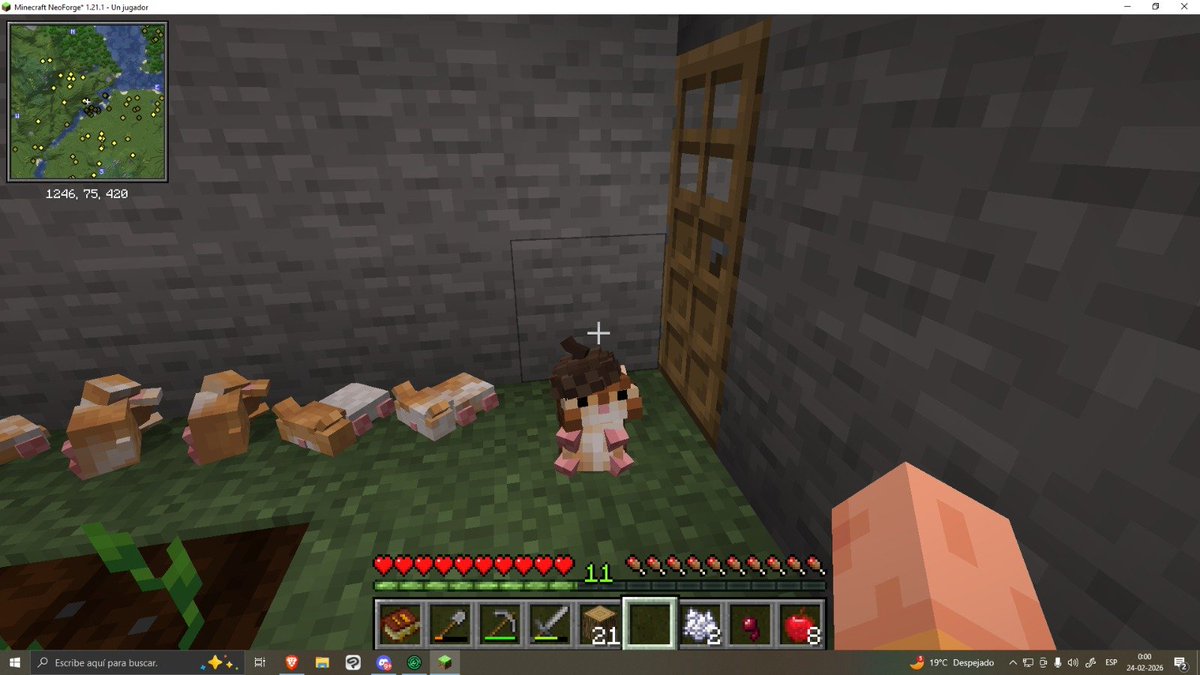 termine de jugar, consegui 12 hamster como mi ejercito y ya tenemos al sargento hamham...a por mas :3