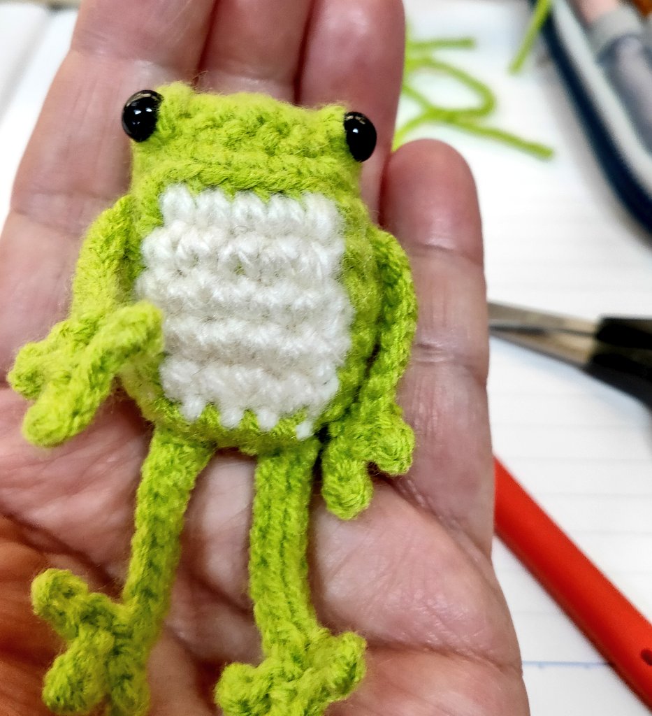 完成〜😆✨🐸💖