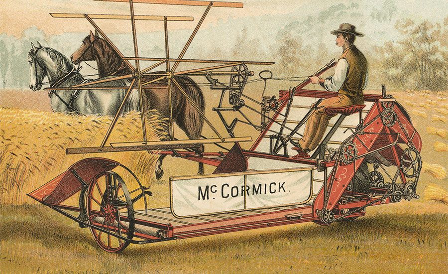 Mr. McCormick's reaper was responsible for a lot of people moving to cities, because farming could be done with less labor. What is the modern equivalent of "where" people will move to, thanks to AI?
