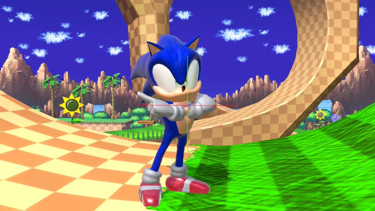 fireplace_2's tweet photo. Modeled Sonic from Memory and put him in Smash

https://t.co/wcpmWUBI6G https://t.co/MDNe45qSeb