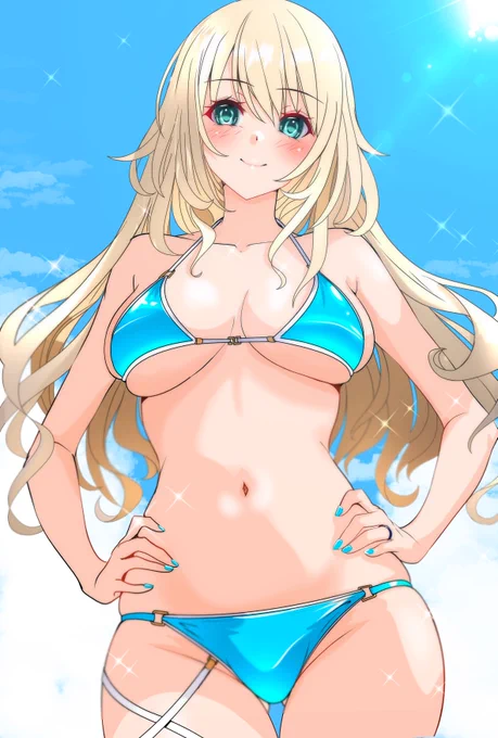 お昼の再掲 海辺の愛宕お姉ちゃん (*'-`)アッタゴーンSFWパンパカパーン