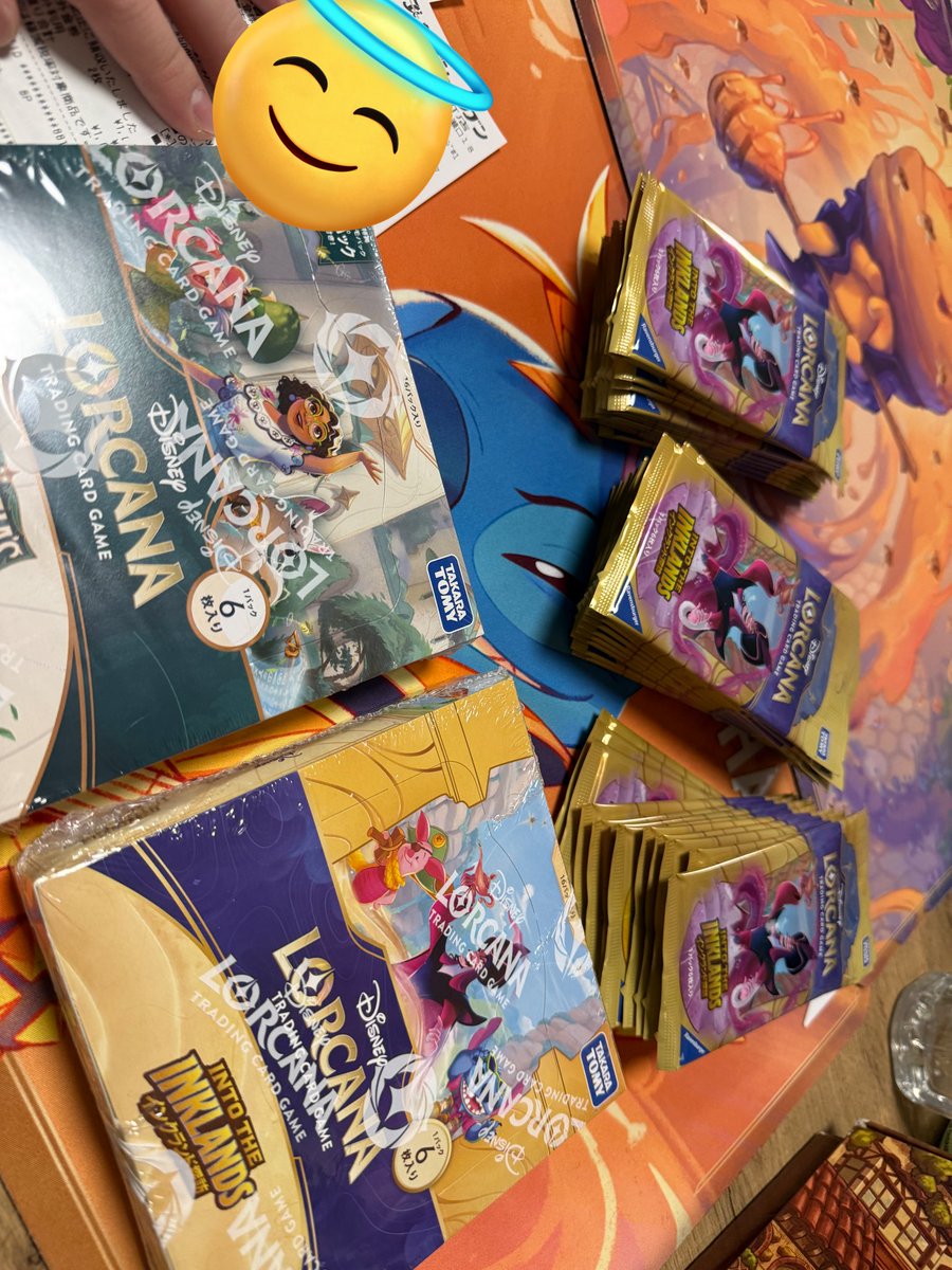 ガラポンやりたさに名古屋で2箱買ったけど、ジャファー15カートンに、キャンペーンのインクランドめっちゃ入ってて横転。

昨日は2人で2時間掛けてジャファー開けたけど、仕分けとかまだだし、3.6弾はパックラッシュでもしながらぼちぼち開けようかな