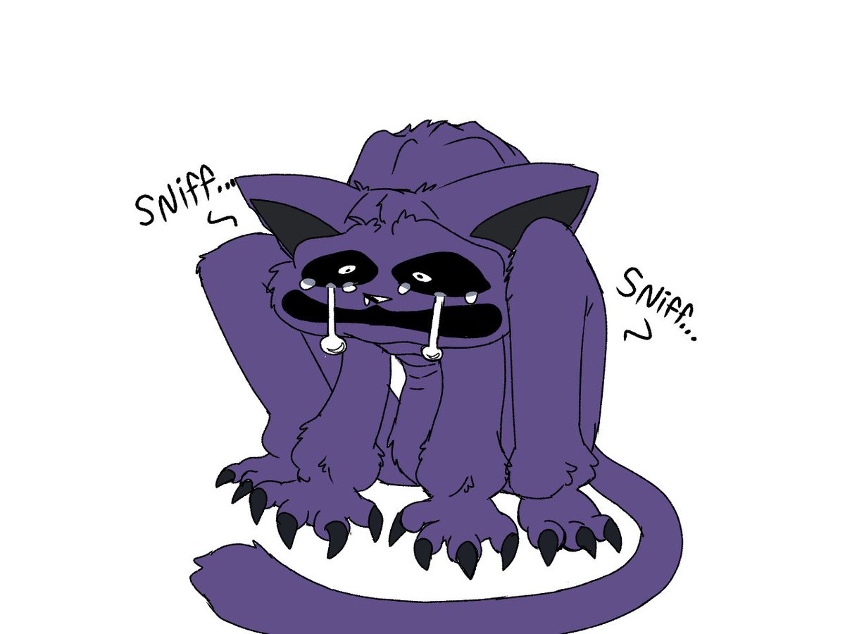This is how Catnap felt when people said he was a terrible artist. 
#Catnap #PoppyPlaytimeChapter5