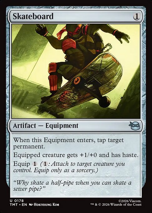 【Product info】
Cowabunga! 🐢🔥
Magic: The Gathering® | Teenage Mutant Ninja Turtles pre-orders are now live!

Leonardo, Michelangelo, Donatello, and Raphael are ready to hit the battlefield.
Gear up before they vanish into the sewers!

We’ve now added common and uncommon cards