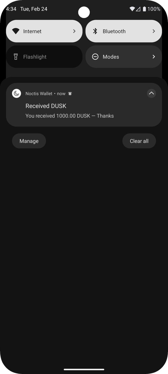 Noctis Wallet tweet media