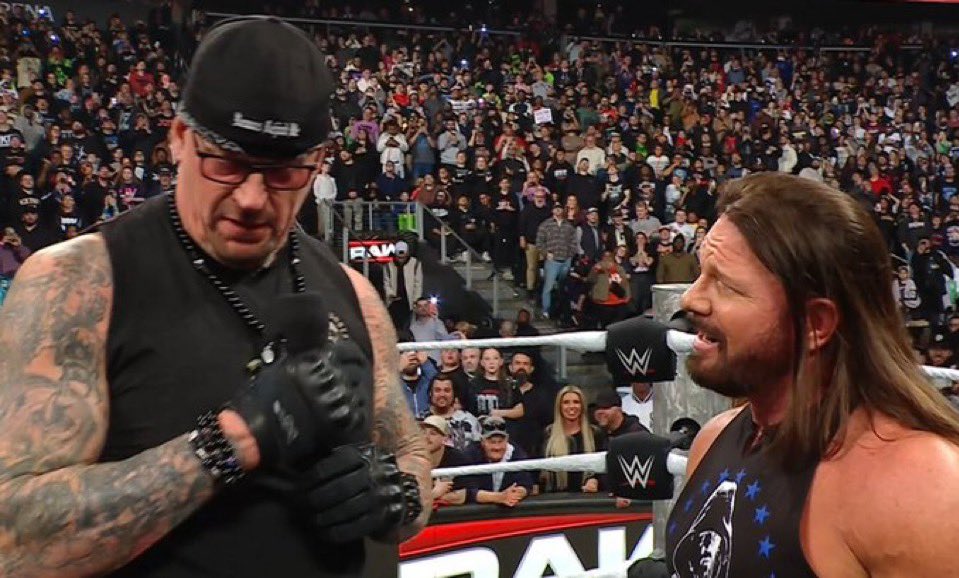 AJ Styles will be inducted into the 2026 WWE Hall Of Fame! #WWERAW