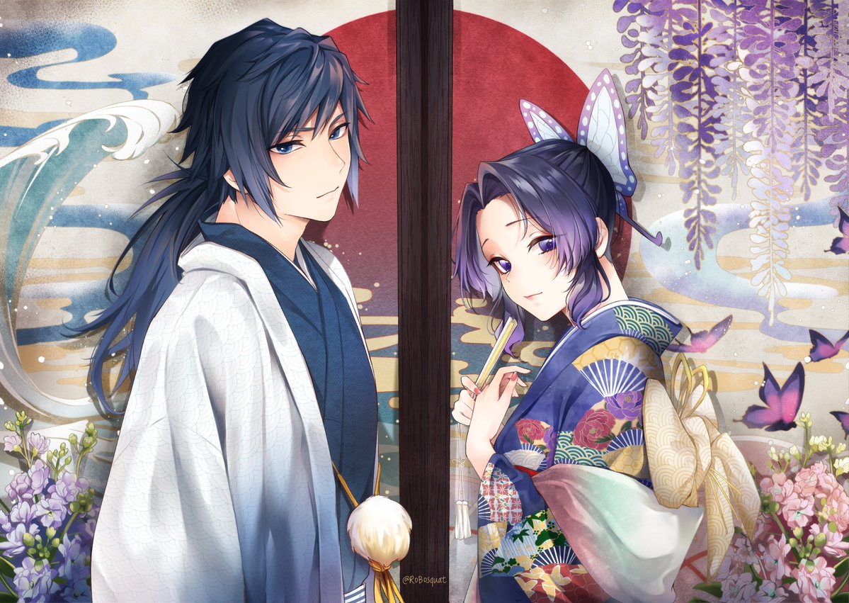 🦋しのぶさん、お誕生日おめでとうございます!
過去絵だけど、お祝いの気持ちはいっぱいです! 