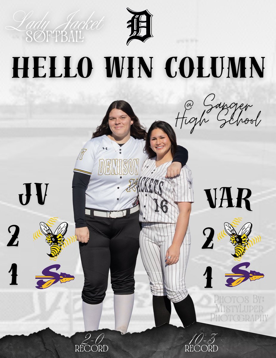 Denison Lady Jacket Softball tweet media