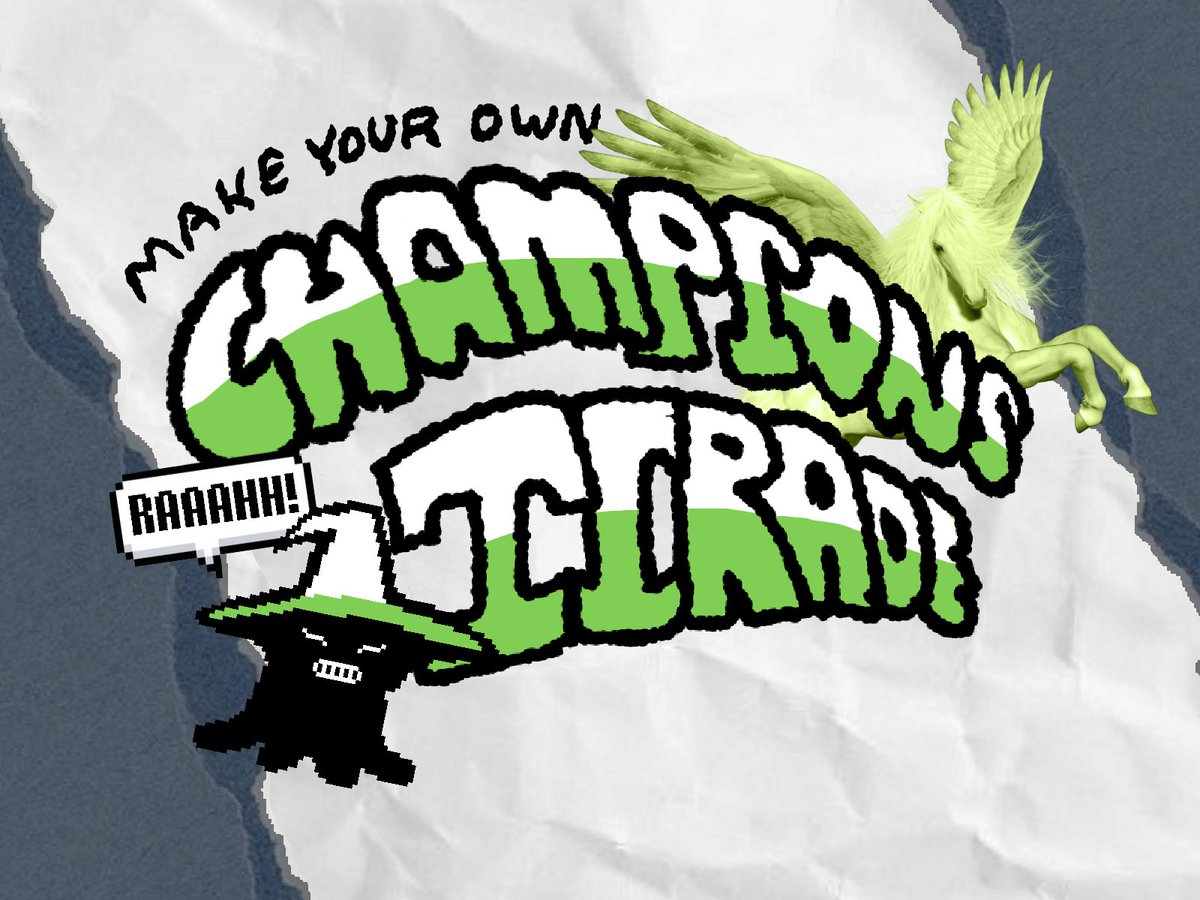 ctfan12's tweet photo. My fellow championees (champions tirade fans)... i introduce you to my ultimate magnus opus: https://t.co/p6x5XeyyxF