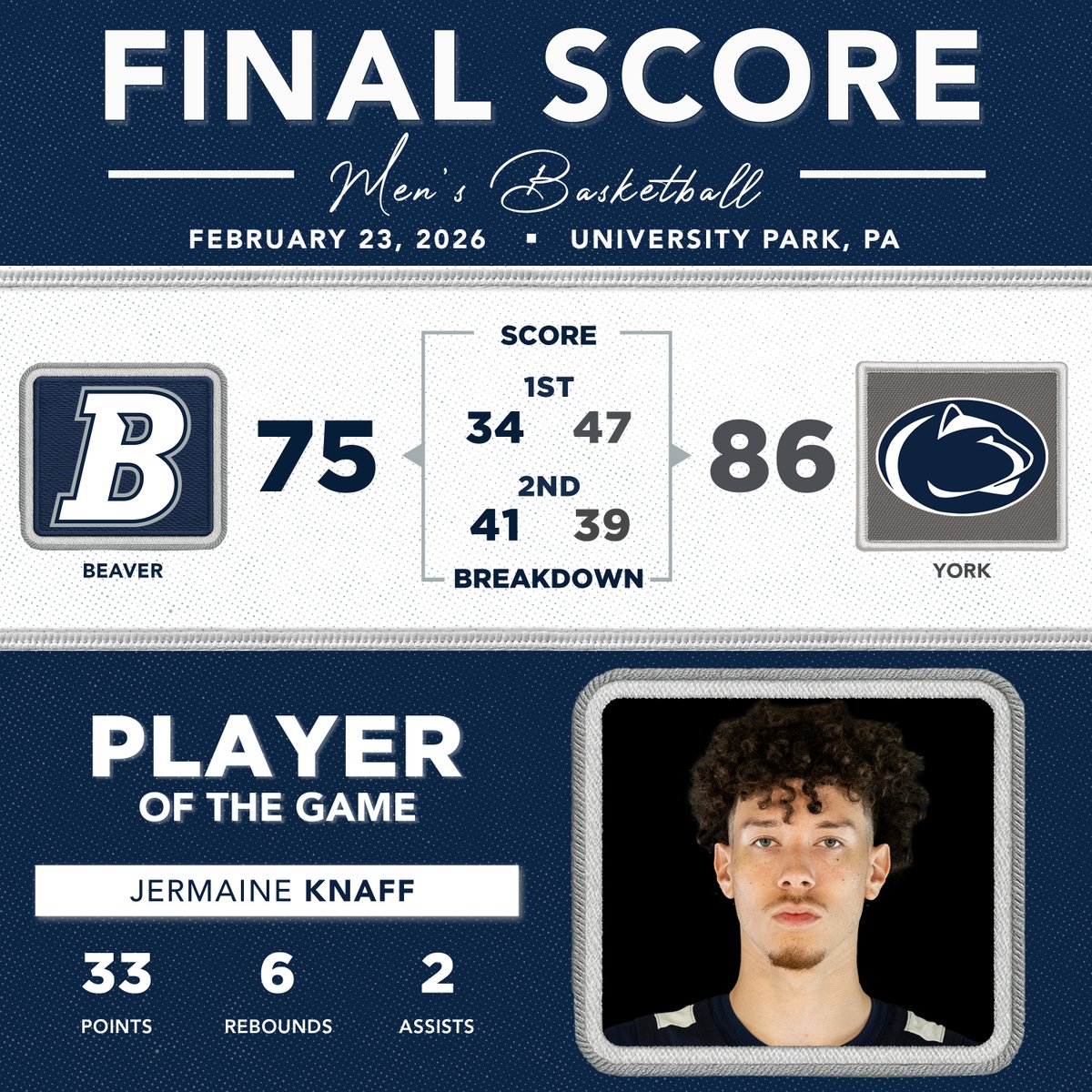 PSU Beaver Athletics tweet media