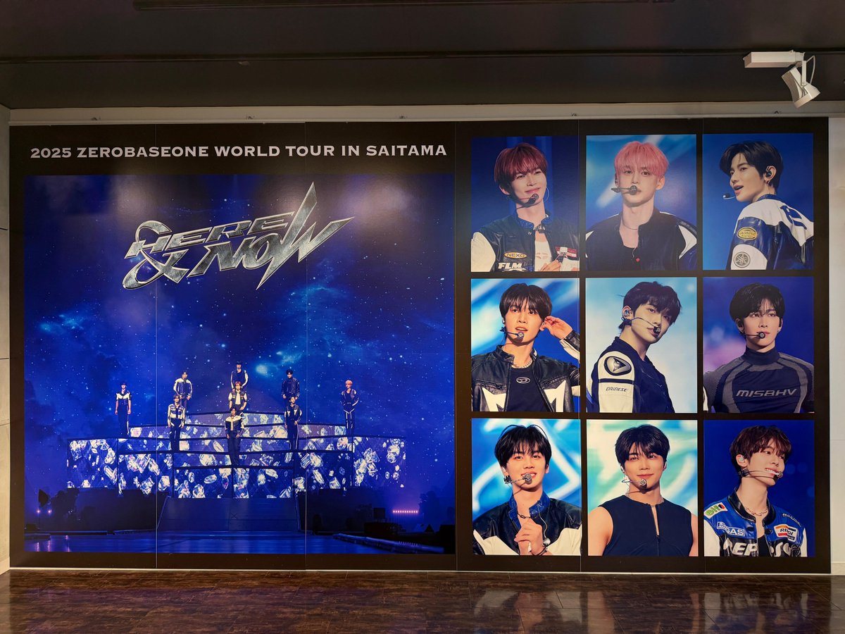 タワ渋kpop】 #ZEROBASEONE LIVE Blu-ray 『2025 ZEROBASEONE WORLD