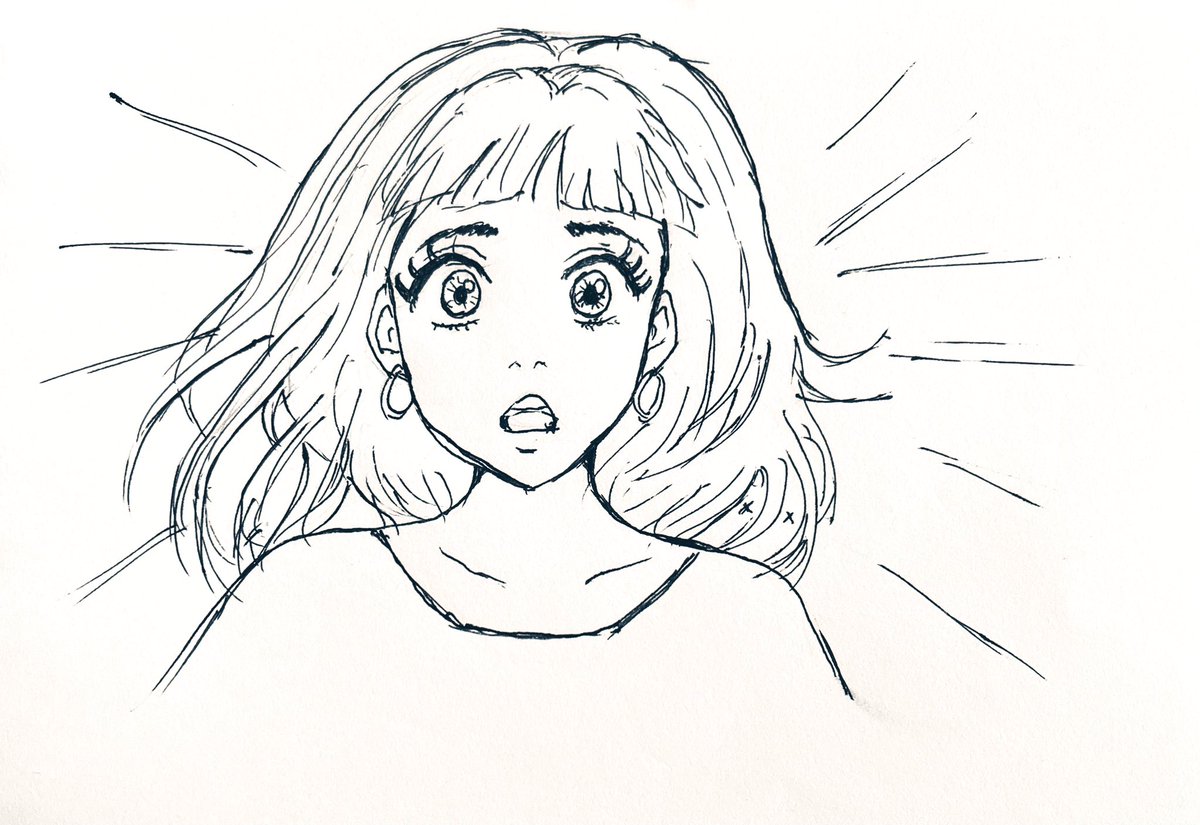 とりあえずは線画のみの
ただ描いてみただけの落書き作品を掲載
#落書き
#オリジナルイラスト
#アナログイラスト