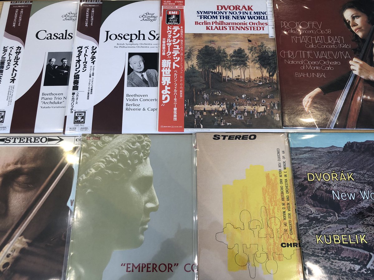 新入荷】 クラシックのレコードを追加しました！ 輸入盤中心にセレクト