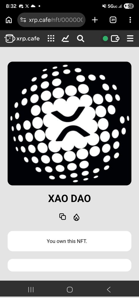 wild that <a href="/Web3Alaska/">Alaska</a> would make an offer like this. About 8 xrp as 9f now gets you a Xao Dao nft and a special give away woth proof of purchase of one of his personal <a href="/XRPConspiracy17/">Conspiracy - Area 589</a>  nfts!