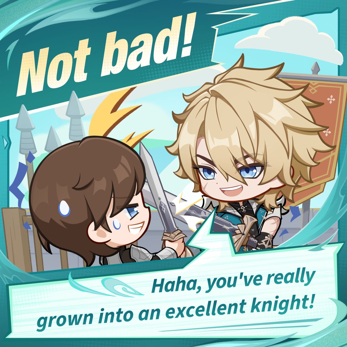 I'm ______, and I fought the Grand Master to the very last moment — what an exhilarating battle! Come try it yourself!

#GenshinImpact #ChallengeVarka #Varka #VarkaTheLegend
<a href="/GenshinImpact/">Genshin Impact</a>

x.com/GenshinImpact/…