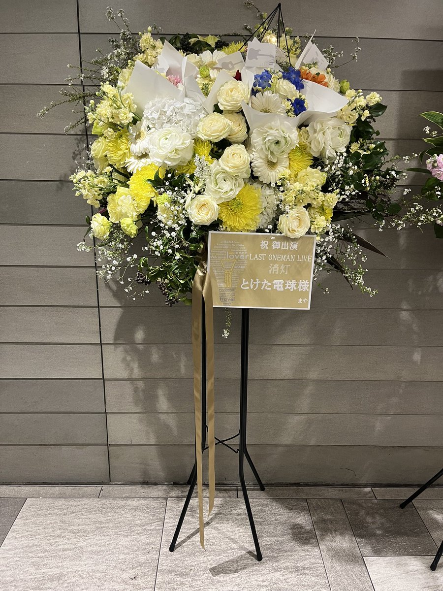 uinmv___'s tweet photo. 短い間だったけど私にとってこの2年間はとけた電球に生かされ続けた2年間でした もっと早く出会いたかったという後悔は消えないけどこんな素敵な音楽に出会えてたくさんライブに行けて楽しい思い出をいっぱい作れたこと��事実！最後までとけ電らしい楽しいライブをありがとう🫶  #とけた電球  #消灯 https://t.co/Dz1dKI3taN