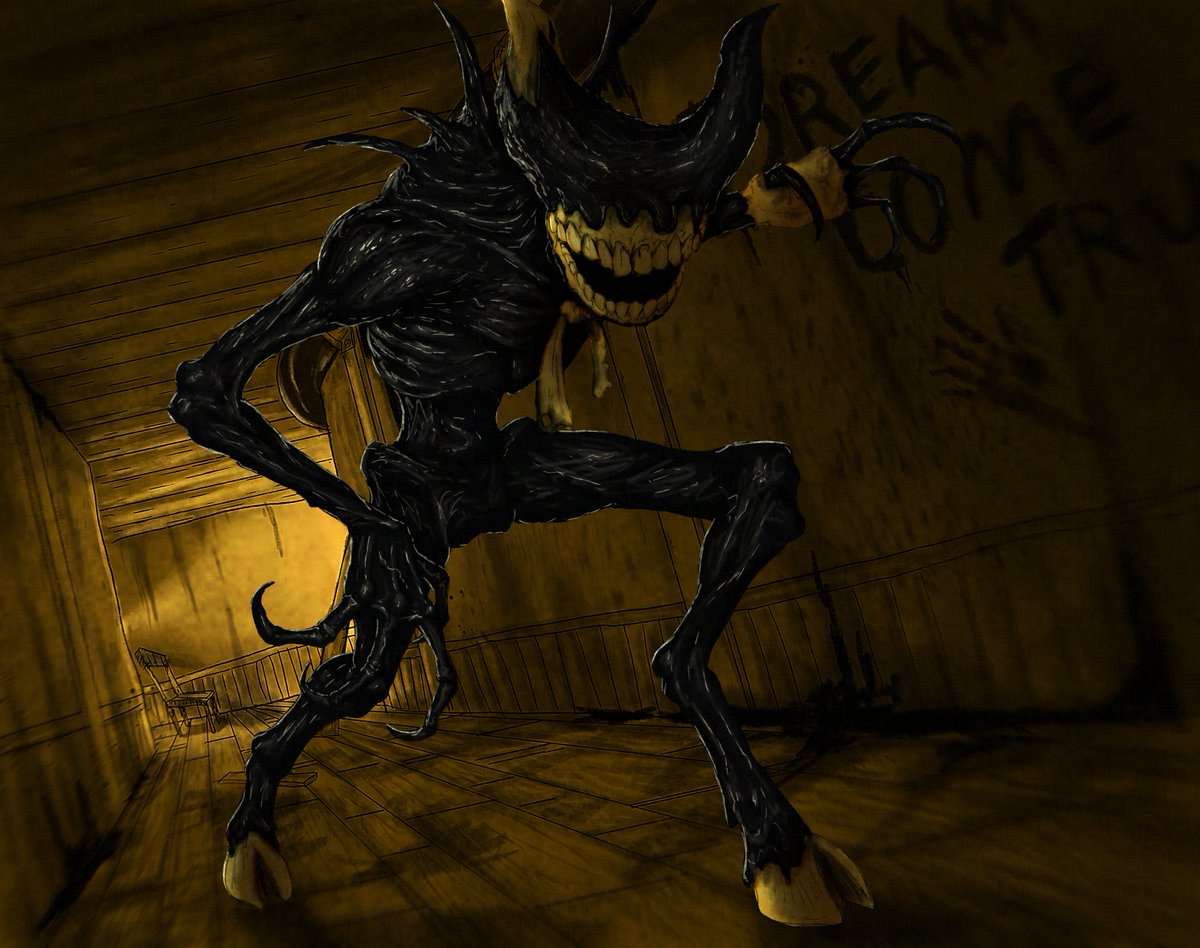 the ink demon #Bendy #BATIM