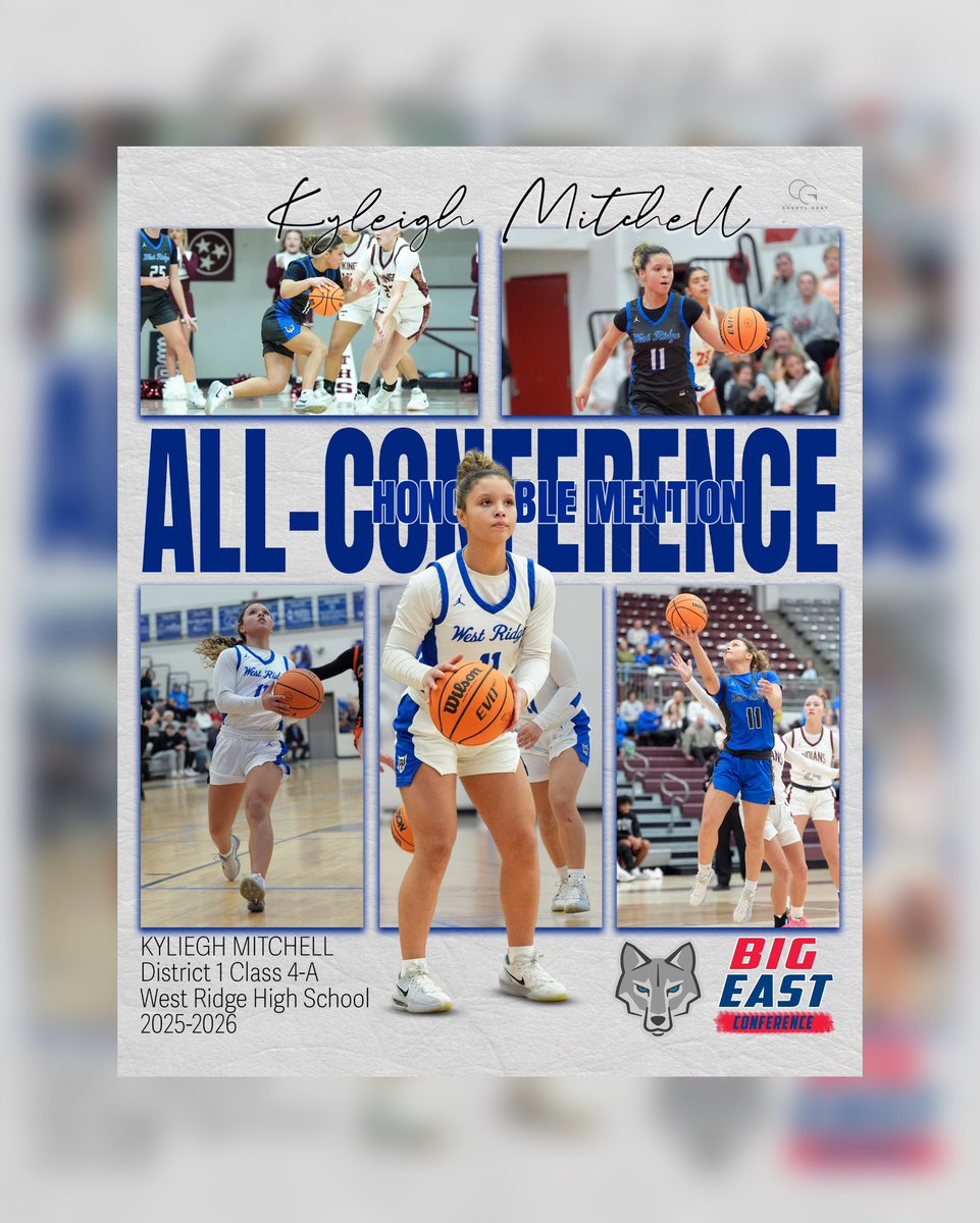 WestRidgeGirls1's tweet photo. Congratulations to Kyleigh Mitchell for being named All Conference Honorable Mention. https://t.co/KvTOXjx1hp