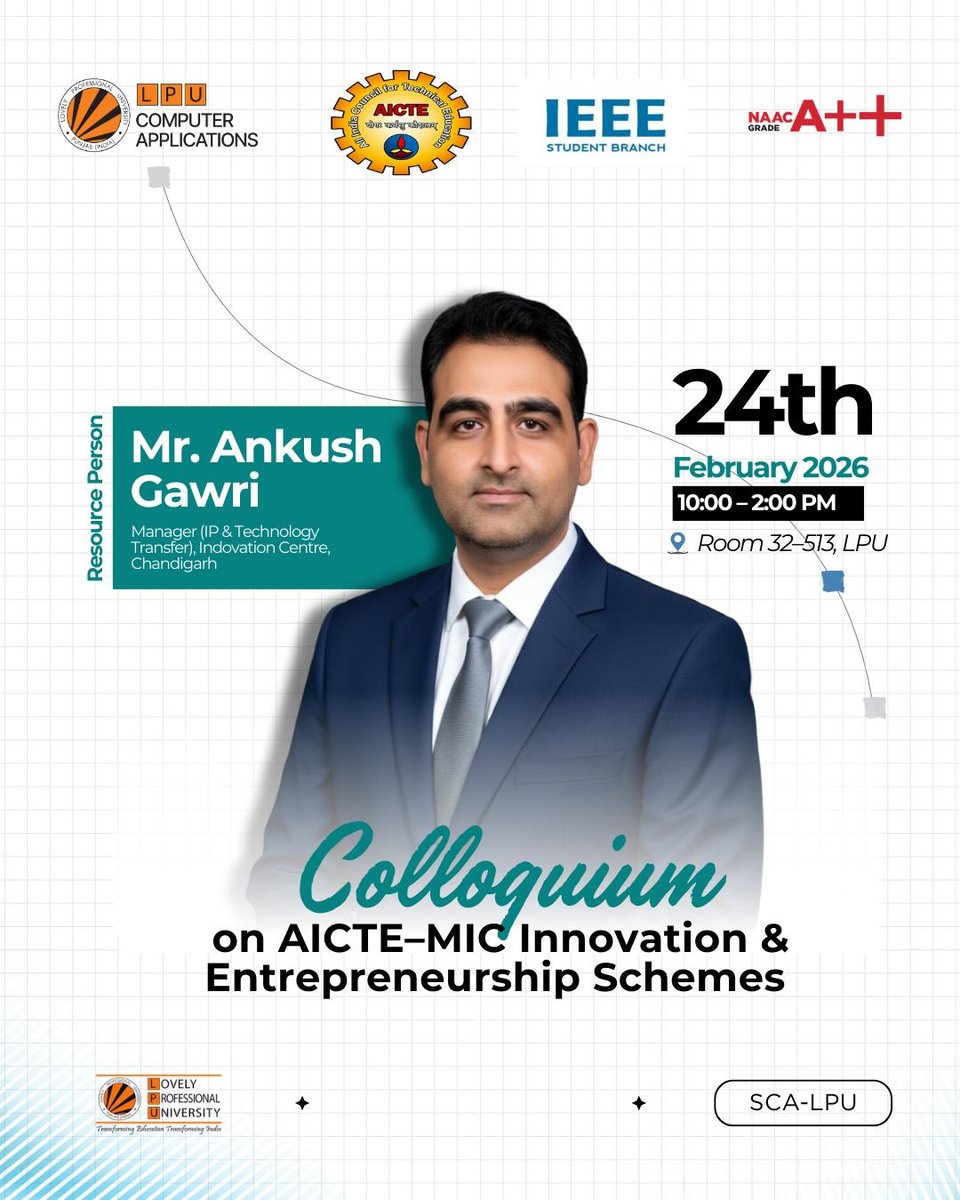 LPU School of Computer Applications tweet media