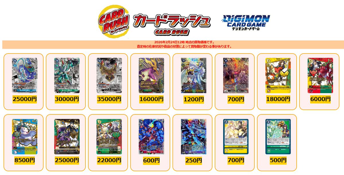 デジモンカード #デジカ 買取情報 リュウグウモン(パラレル/漫画背景