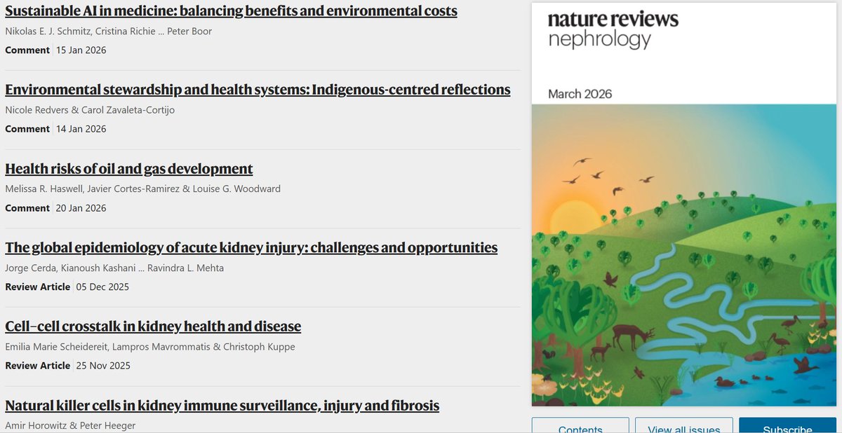 Nature Reviews Nephrology tweet media