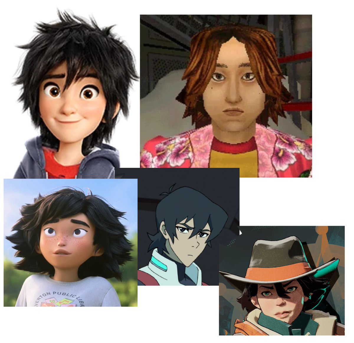 hippiichi's tweet image. going to the barber and asking for the japanese american special