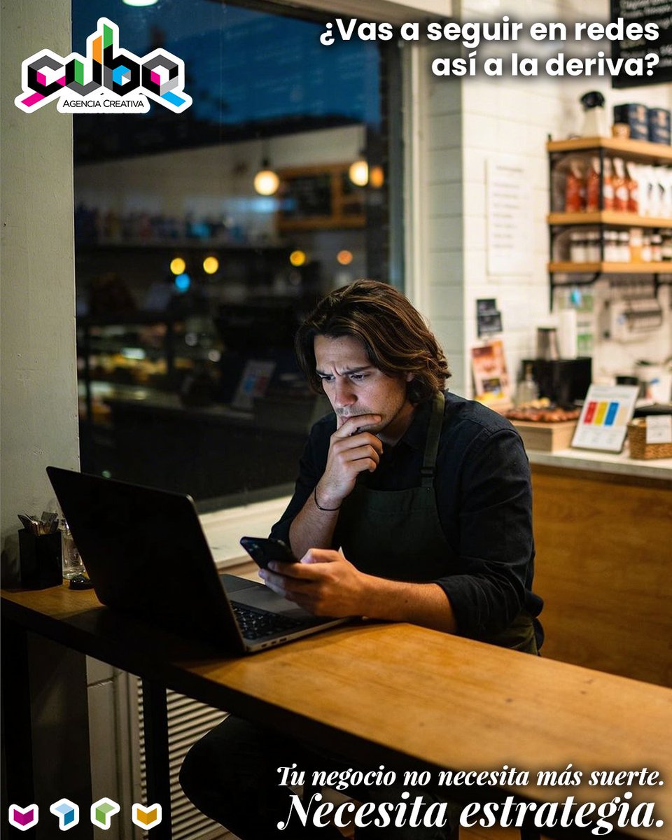 cuboAC's tweet photo. 🚨 Si esta semana termina igual que la anterior, no es casualidad.

En redes sociales nada cambia sin estrategia. Si quieres resultados distintos, necesitas decisiones distintas. Tu negocio puede crecer más… pero necesita dirección. 🚀

#MarketingDigital #Emprendedores https://t.co/LgRXaqJNCE