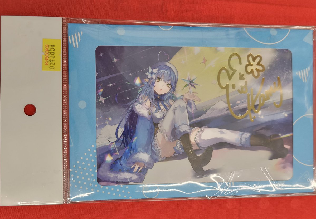 入荷情報】 『ホロライブ』より 雪花ラミィ 活動5周年記念 ◇箔押し