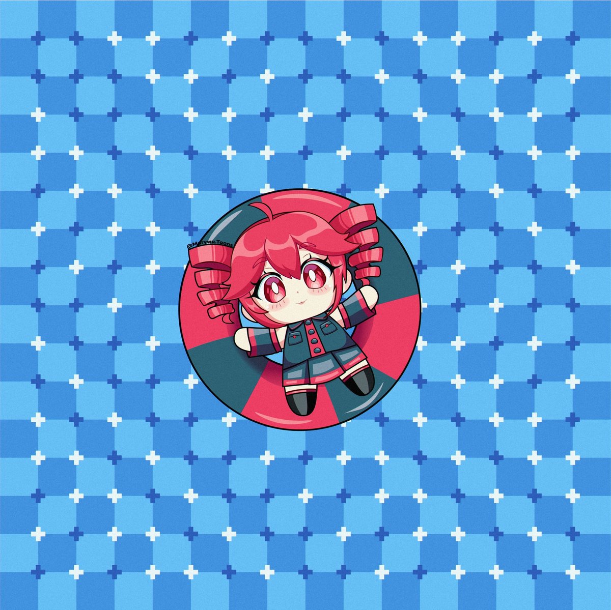 marywutoons's tweet image. #Tetokasane en la piscina