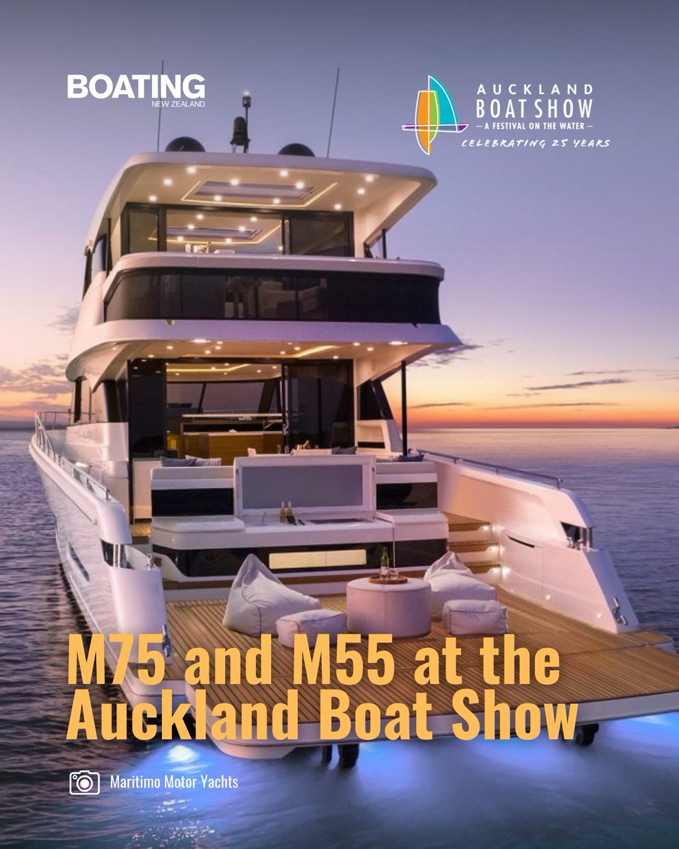 boating_nz's tweet image. For the first time in years, both the Maritimo M75 and the M55 will sit side by side at the 2026 Auckland Boat Show. Long range capability. Enclosed flybridge comfort. Serious offshore intent.

ap1.hubs.ly/y0D7wk0

#Maritimo #AucklandBoatShow #BoatingNZ