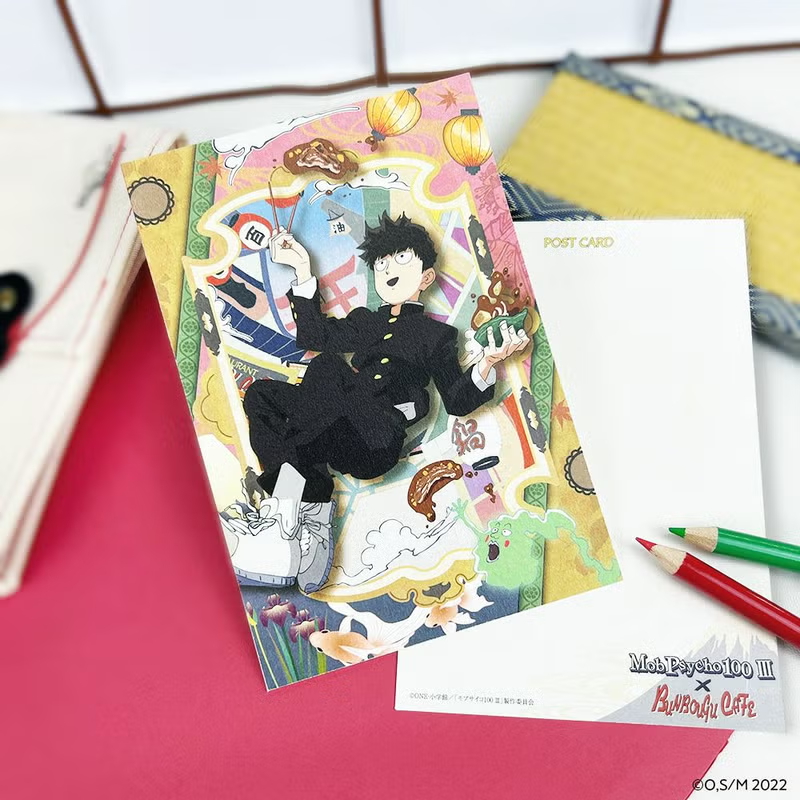 モブサイコ100 III #mobpsycho100 「ポストカード紹介✏️」 海外の