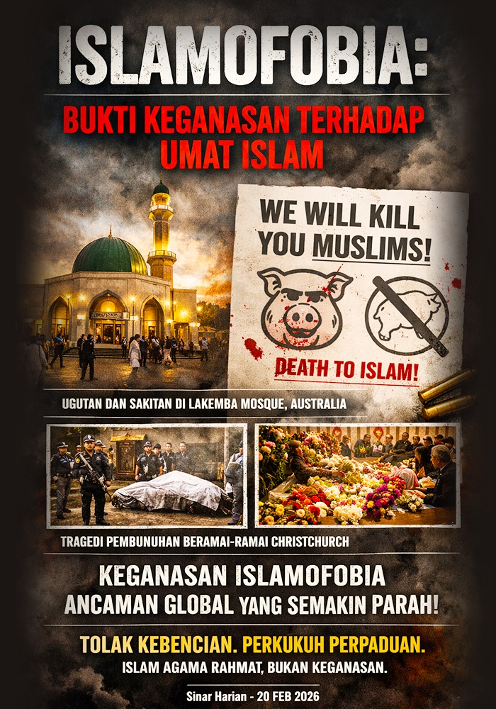 alhaqcentre's tweet photo. ISLAMOFOBIA: BUKTI KEGANASAN TERHADAP UMAT ISLAM
#islamophobia
#ekstremisme
#terorisme
#christchurch
Read more:
https://t.co/9Uivyk0h0W https://t.co/uXz9wo3RsI