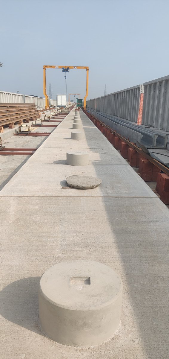 TeamTechF's tweet photo. Proud to support the Mumbai–Ahmedabad High Speed Rail with precision formwork for Reinforced Concrete Track Bed works.

Accuracy. Speed. Safety. Quality.
Building more than infrastructure, building India’s high-speed future.
#TeamTech #HighSpeedRail #InfrastructureIndia https://t.co/BNhb8hmIAE