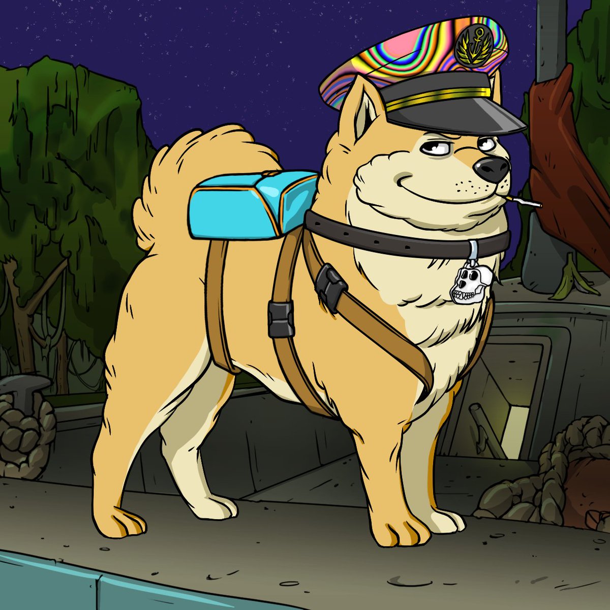 Every ape needs a dog, but not every ape can have one <3

This one's mine