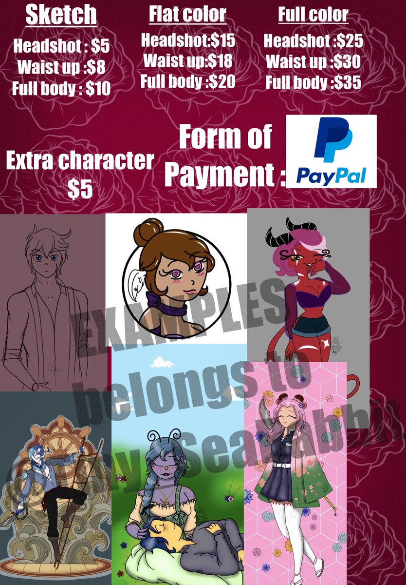 ~SeaBun~🍉 commissions open tweet media