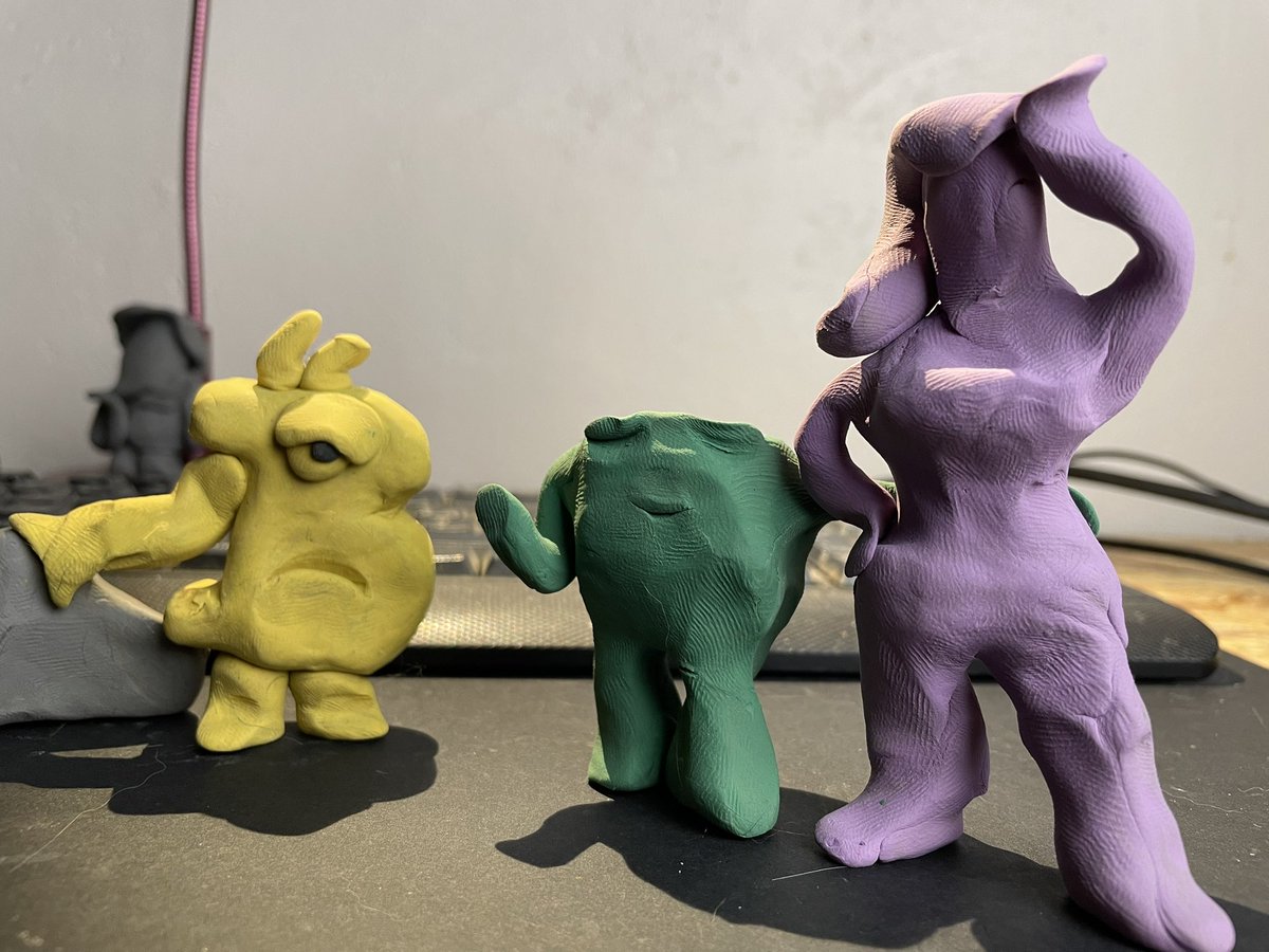 Nothing but hand made ugly claymation ✊🏻🔥🔥