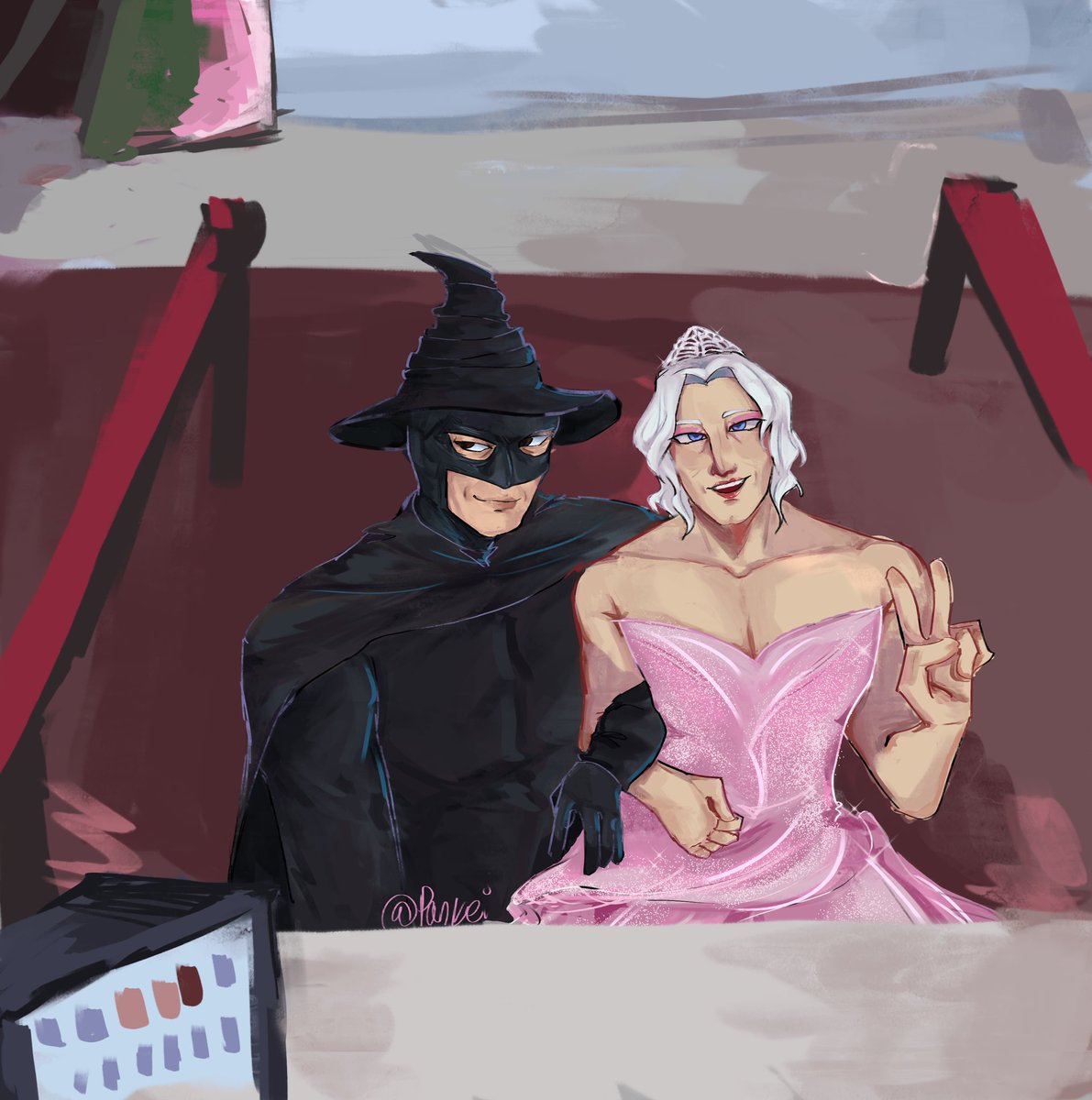 #midpollo comm i did a while ago for a friend:3 they went to see Wicked 2 

 #theauthority