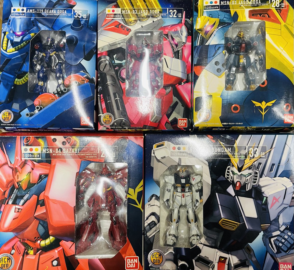 HCMやコンバージなど、ガンダム系のフィギュアもあれこれ入荷しました