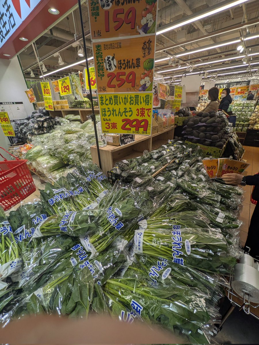 ロピア
京都ヨドバシ地下2階
青果売り場の売り込みが凄いな

確かに競合店ないから
売れるんやろな