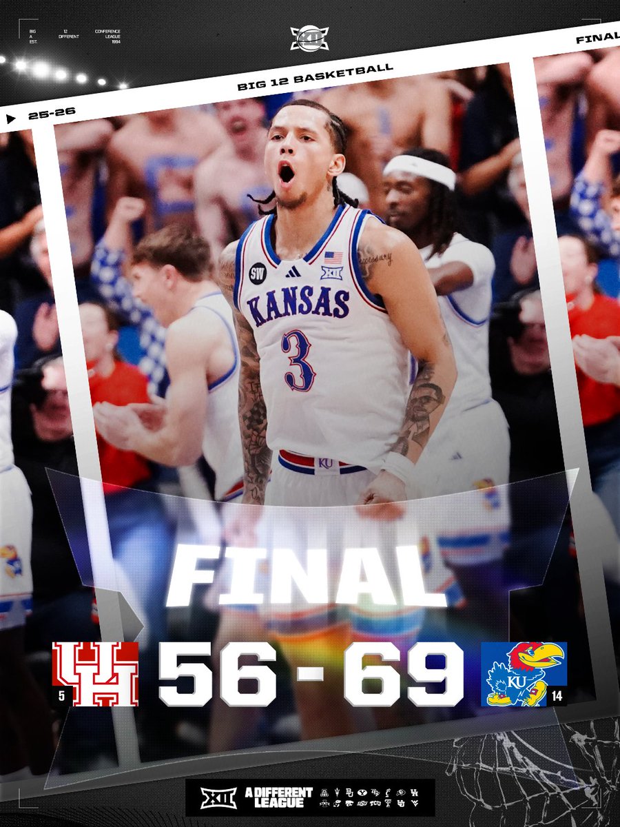 Big Monday. Big W.

#Big12MBB | <a href="/KUHoops/">Kansas Men’s Basketball</a>
