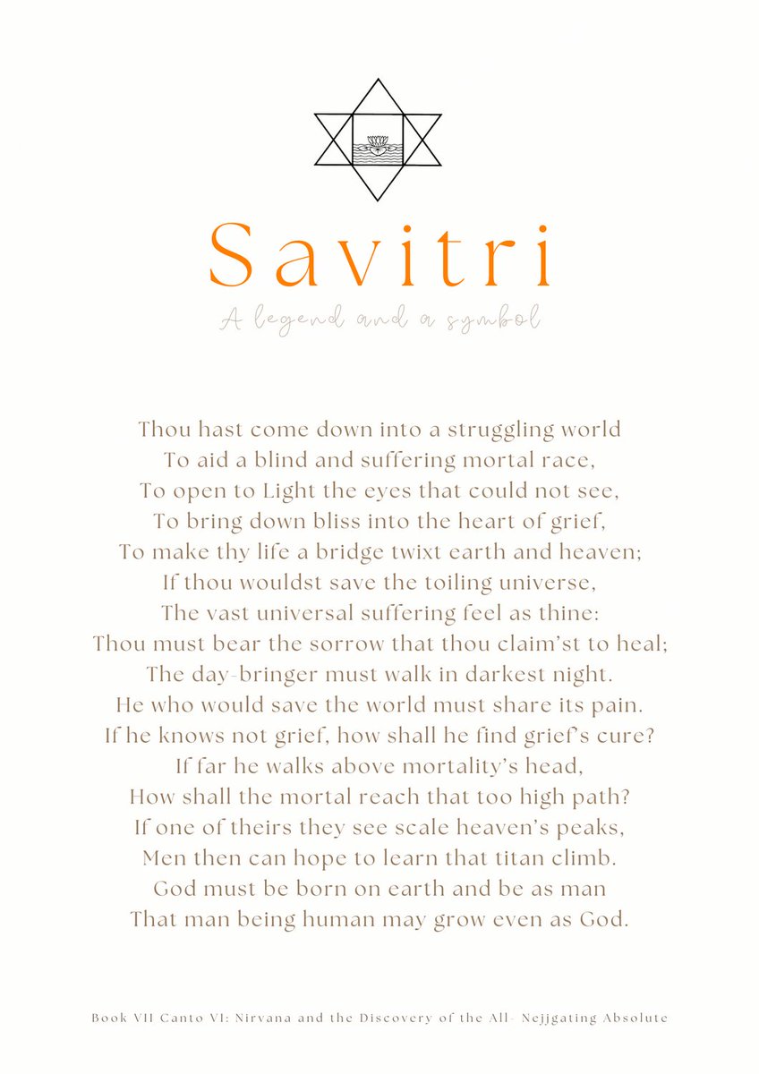 Daily Verses from Savitri, Book VII Canto VI: Nirvana and the Discovery of the All- Nejjgating Absolute

#SriAurobindo #InevitableWord