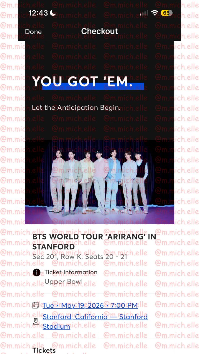 mari⁷ is seeing bts💜 tweet media