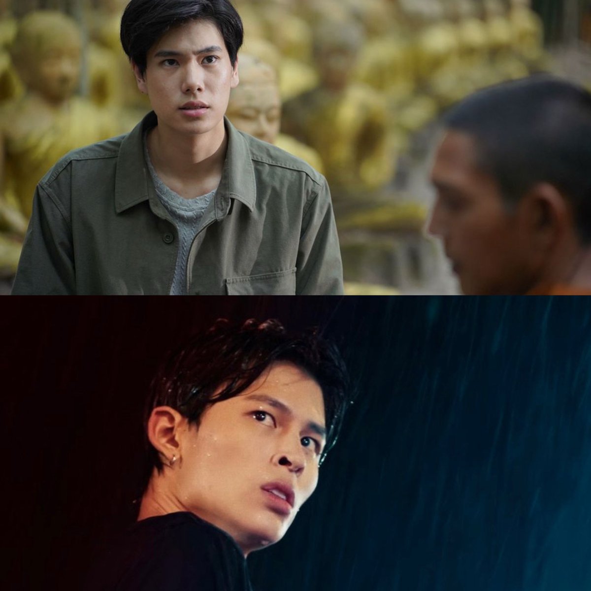 imnotbirds's tweet photo. 🎬📽️ { #ปอนด์ภูวินทร์ , #pondphuwin } 

ตัวละครที่ชอบมากที่สุดของภูวิน : พีม (we are คือเรารักกัน) ชอบคาเรกเตอร์พีมของภูวินจริงๆนั่นแหละ  คือถ้าให้พูดตรงๆพีมนิสัยดีมาก คนแบบพีมใครอยู่ด้วยก็มีความสุข ไม่ว่าจะสถานะไหน พีมจริงใจแล้วก็ไม่ซับซ้อนเหมือนการวาดภาพของพีมนั้นแหละ  พีมเหมือนที่สบายๆที่อยากจะอยู่ด้วยตลอด พีมคิดถึงคนอื่นแล้วก็เข้าใจเหตุผลของเขาโดยไม่ตัดสินเขาเสมอ ต้นแบบแฟนในฝันชัดๆ นี่เลยรักพีมมากๆเลยแหละ ตัวละคร“พีม”ยังเป็นที่หนึ่งในใจเสมอ 💘

ตัวละครที่ชอบมากที่สุดของปอนด์ : ปาล์ม ( เพื่อนายแค่หนึ่งเดียว ) อันนี้ให้เลยไม่มีใครมาลบล้างได้ ตัวละครปาล์มสำหรับเรามองว่าค่อนข้างซัพซ้อนเรื่องการแสดงออกของความรู้สึกมากๆ ด้วยสถานะที่ตัวเองยืนอะ แต่ชอบปาล์ม ชอบในความซื่อสัตย์แล้วก็ไม่ยอมแพ้ คือชีวิตก็ให้คุณหนึ่งได้ คือเชืจริงๆว่ามันจะทำแบบนั้น แล้วจริงๆปาล์มเป็นคนน่ารักมาก คุณหนึ่งได้ตัวซีเคร็ทเลยนะ 👀

ตัวละครที่ชอบมากที่สุดของปอนด์ภูวิน : “เพื่อนายแค่หนึ่งเดียว , มีสติหน่อยคุณธีร์”
ให้เท่ากันเพราะเลือกไม่ได้ แล้วมีสติหน่อยคุณธีร์ คือบทดีมากจริงๆ เพื่อนายก็อยู่ในใจตลอดไป

ตัวละคร (ผลงานเดี่ยว) ที่ชอบที่สุดของปอนด์ภูวิน : “ปอนด์ - เดย์ ลีฟเดย์” ชอบการแสดงของปอนด์มาก เป็นก้าวสำคัญที่ปอนด์ทำได้ดีมากจริงๆ ชอบการแสดงความเป็นพี่น้องกับน้องกันมาก คือรับส่งกันดีมากจริงๆ เก่งมาก
“ภูวิน - ธาม หุ่นยนต์” ชอบธามมาก บนหน้าของธามแววตาธามมีทั้งความเชื่อแต่ไม่เชื่อกล้าแต่ลังเลมันเป็นความกำกวมที่บอกไม่ถูก อีกอย่างตอนดูนี่ไหลตามธามทั้งที่จริงๆมันมีจุดให้สงสัยหลายอย่าง คือภูวินเก่งมากจริงๆ เลยชอบมากๆกับบทธาม