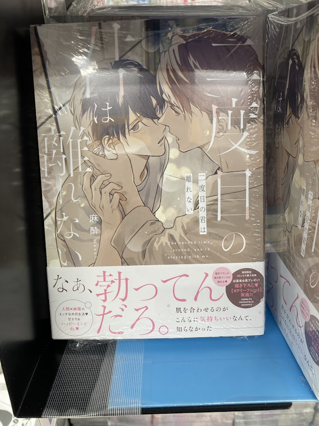 書籍新刊情報】 『二度目の君は離れない』 本日入荷致しましたシズ