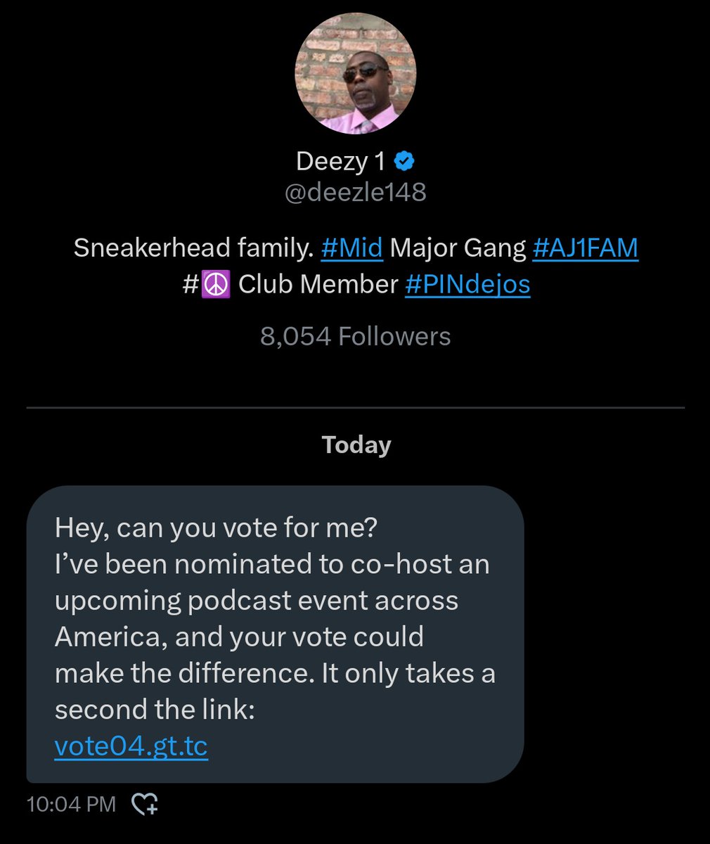 HACKER ALERT: Be careful and do not click on Deezy's link in his DM. Just got hit up by his hacker.