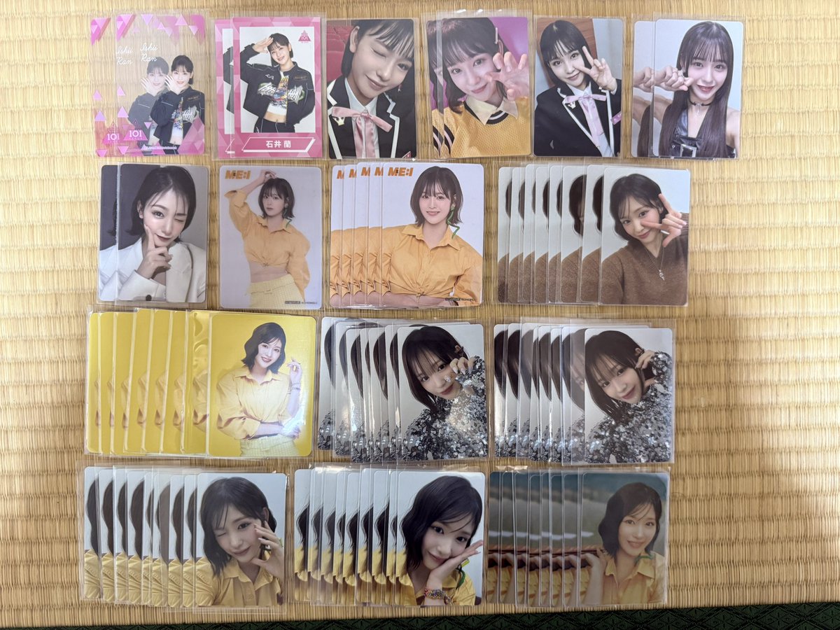 石井蘭ちゃんのトレカ買い取ってくれる方いませんか？ #ME_I #ME_I交換